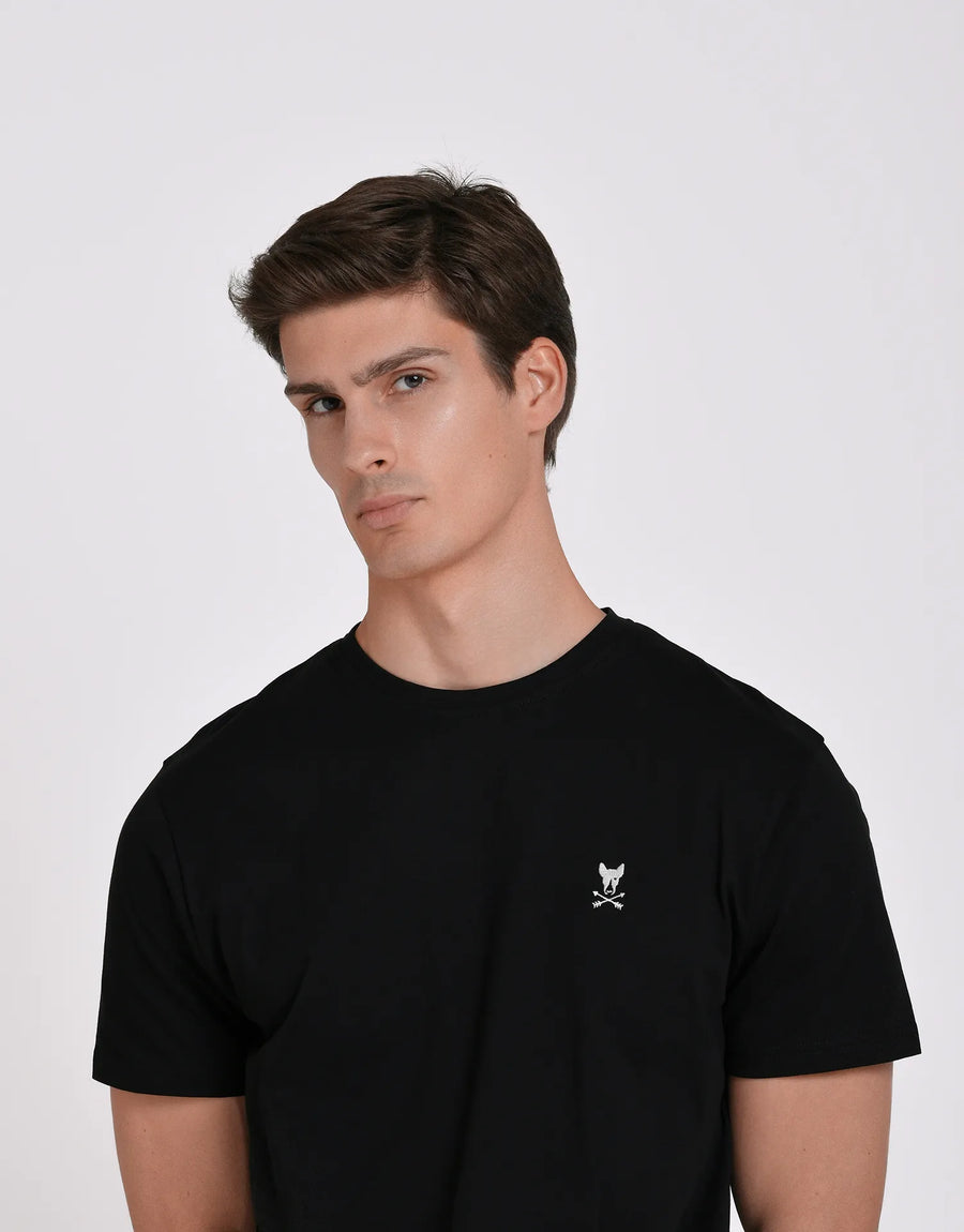 CAMISETA LISA REGULAR FIT LOGO