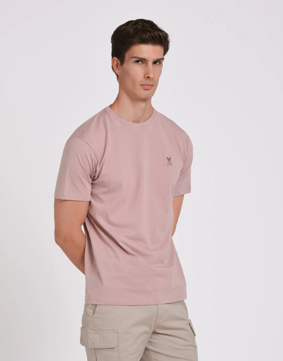 CAMISETA LISA REGULAR FIT LOGO