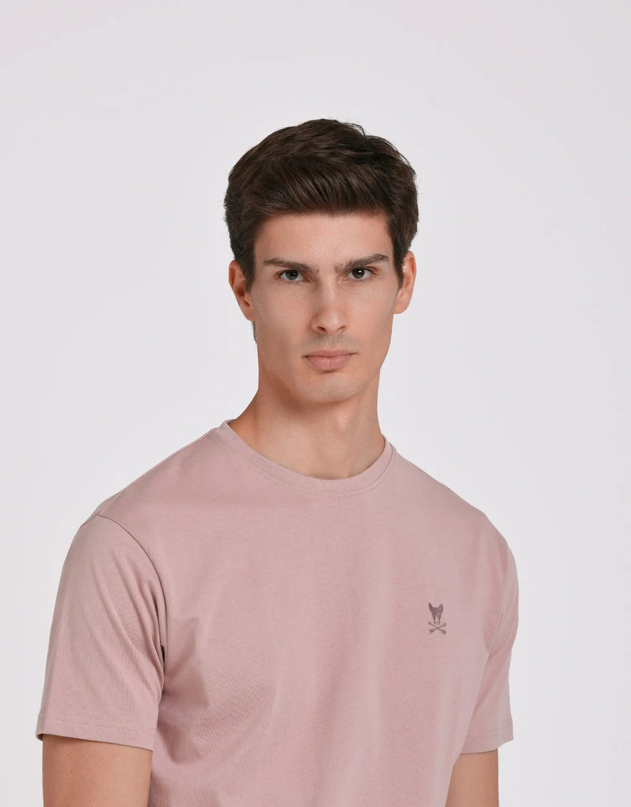 CAMISETA LISA REGULAR FIT LOGO