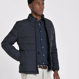 CAZADORA ACOLCHADA ACABADO ENCERADO