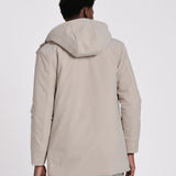 PARKA LARGA TEJIDO TECNICO