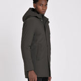 PARKA LARGA TEJIDO TECNICO