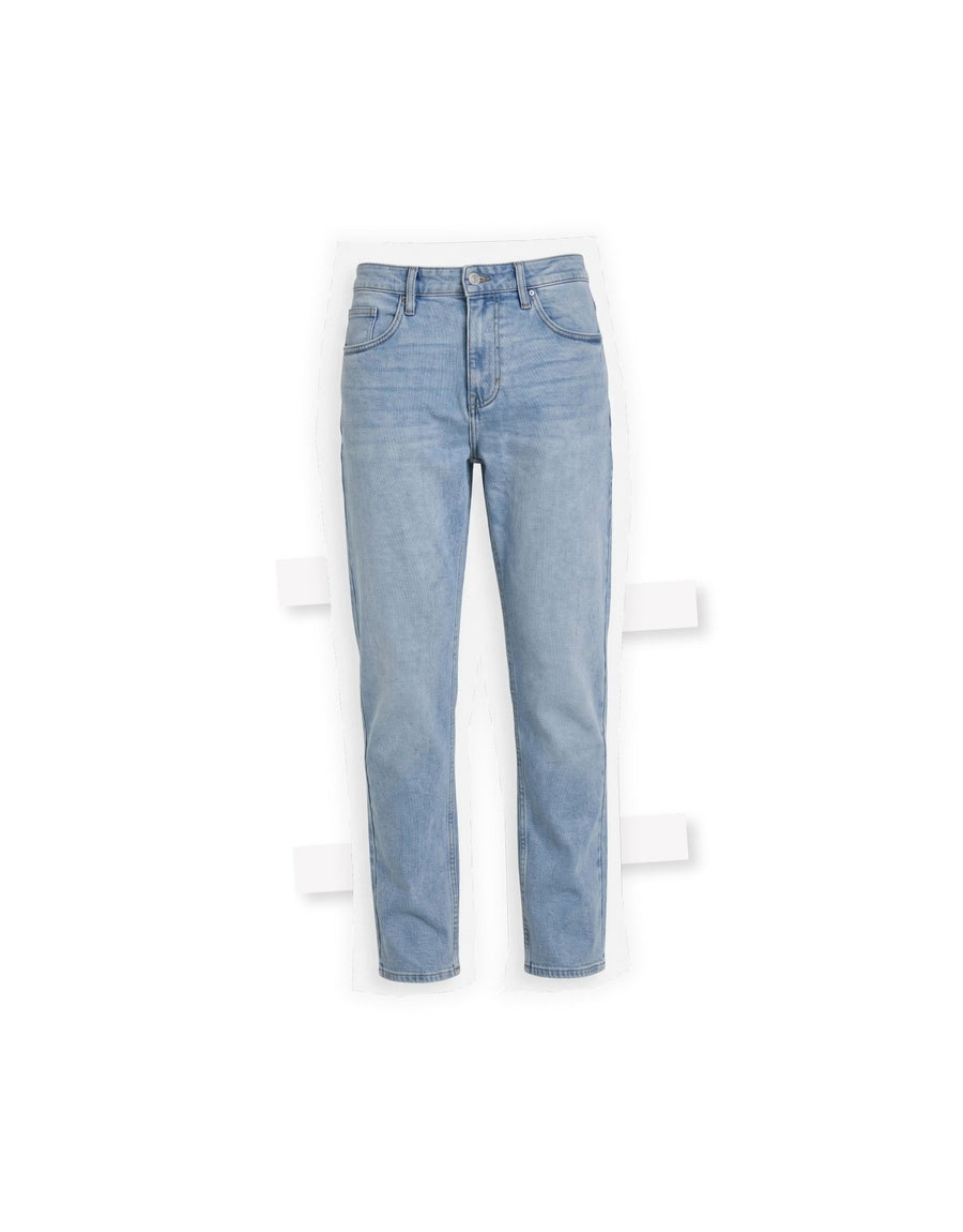 JEANS EFECTO DESGASTADO SKINNY FIT - vaq claro