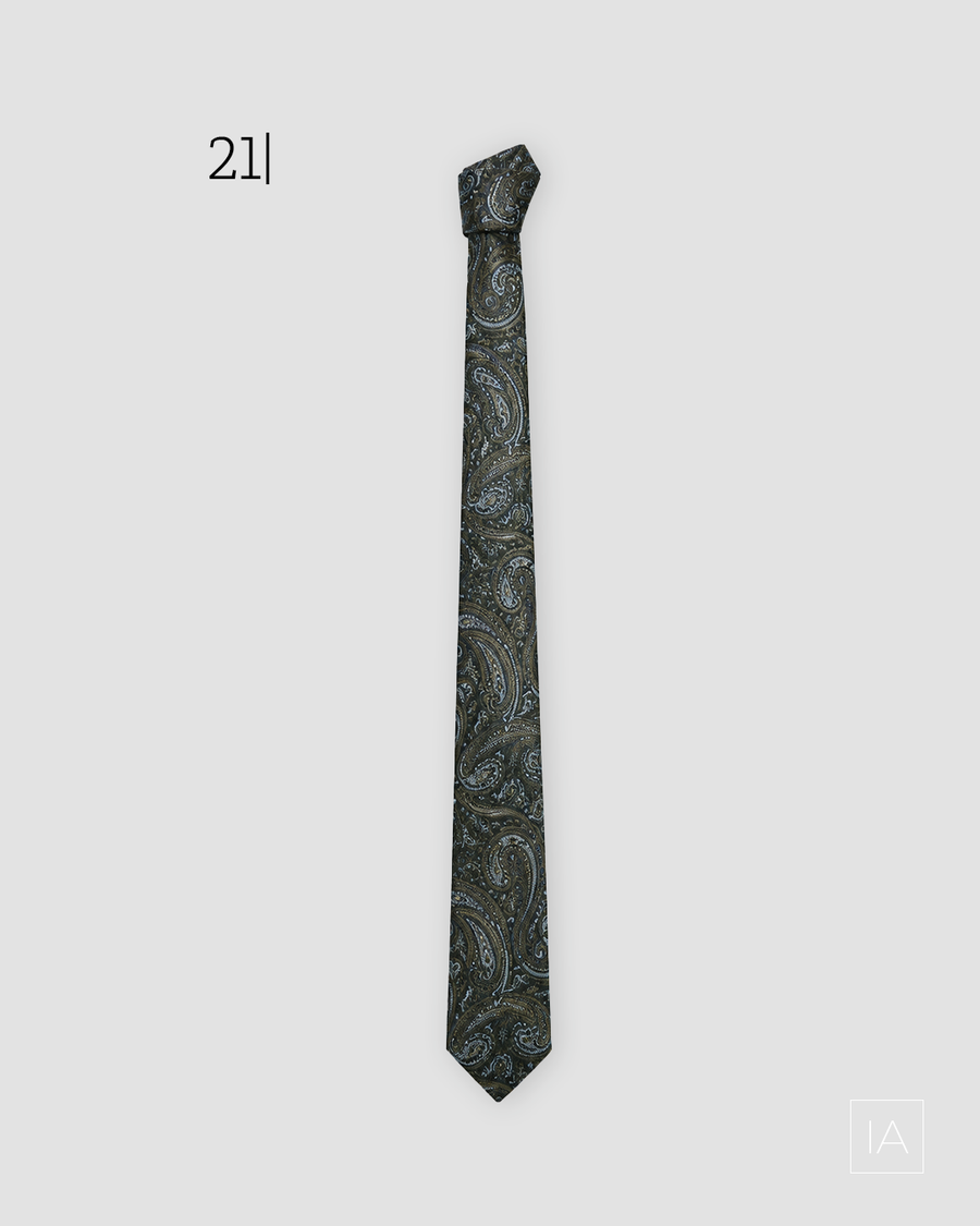 CORBATA ESTAMPADO - verde