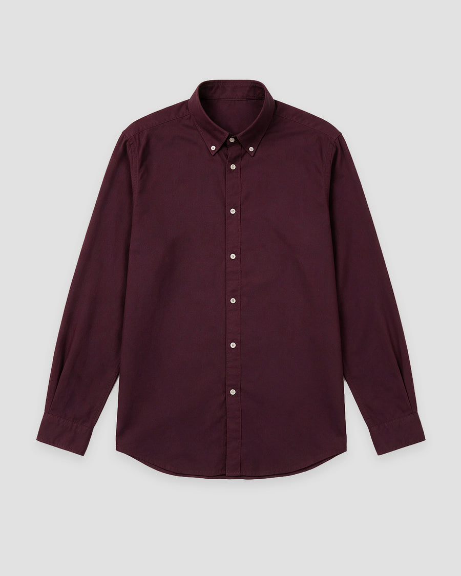 CAMISA LISA OXFORD - vino