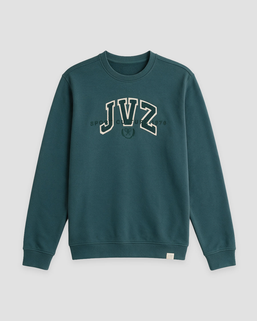 SUDADERA LOGO - verde