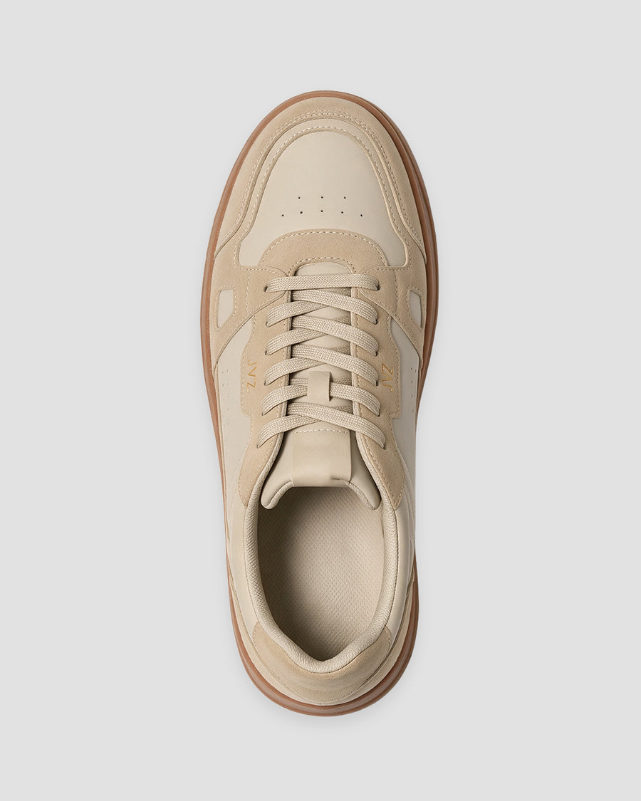 SNEAKER CONTRASTES ANTELINA - beige