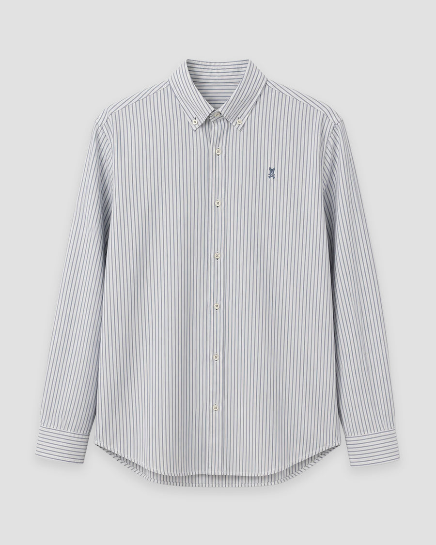 CAMISA OXFORD RAYAS - KAKI